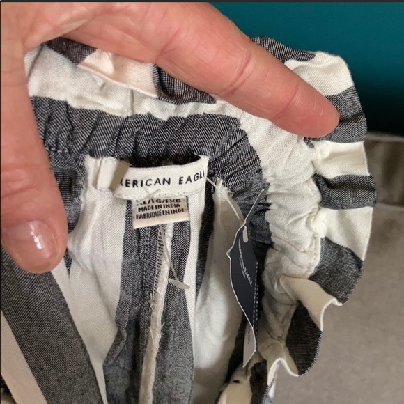 NWT American Eagle Outfitters Wide Leg Linen Pants - Picture 3 of 5